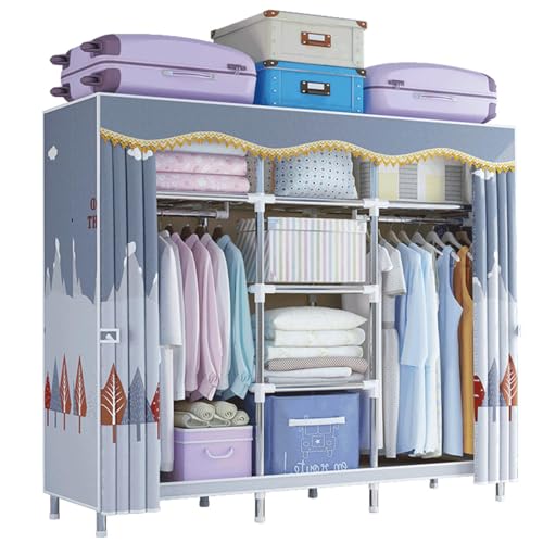 Placard portable en polyester coton pour ranger les vêtements