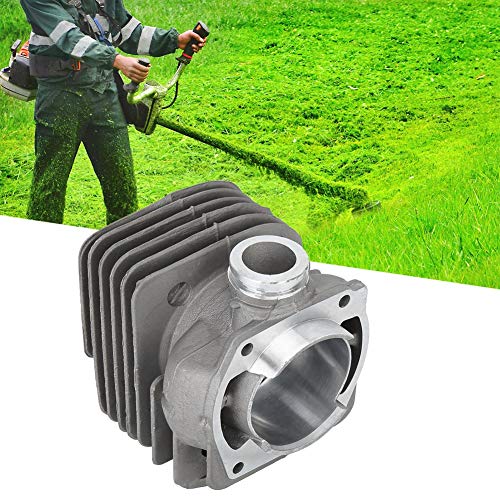 AUNMAS 50mm Lawn Mower Cylinder Piston Kit Durable Trimmer Accessories Fit for HUSQVARNA 362 365 371 372 372XP (9.5x9.7cm)