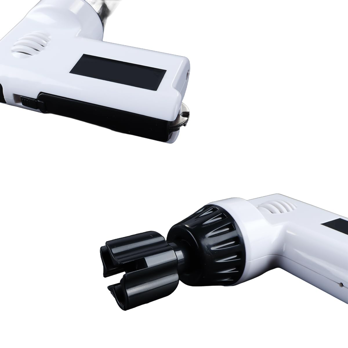 Outil de réglage pour réparation de guitare, enrouleur de cordes, coupe-cordes, câble USB, temps de charge de 2 à 5 heures (blanc)
