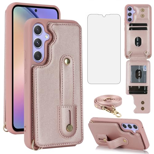 Coque portefeuille Samsung S25 Plus pour protéger écran et cartes