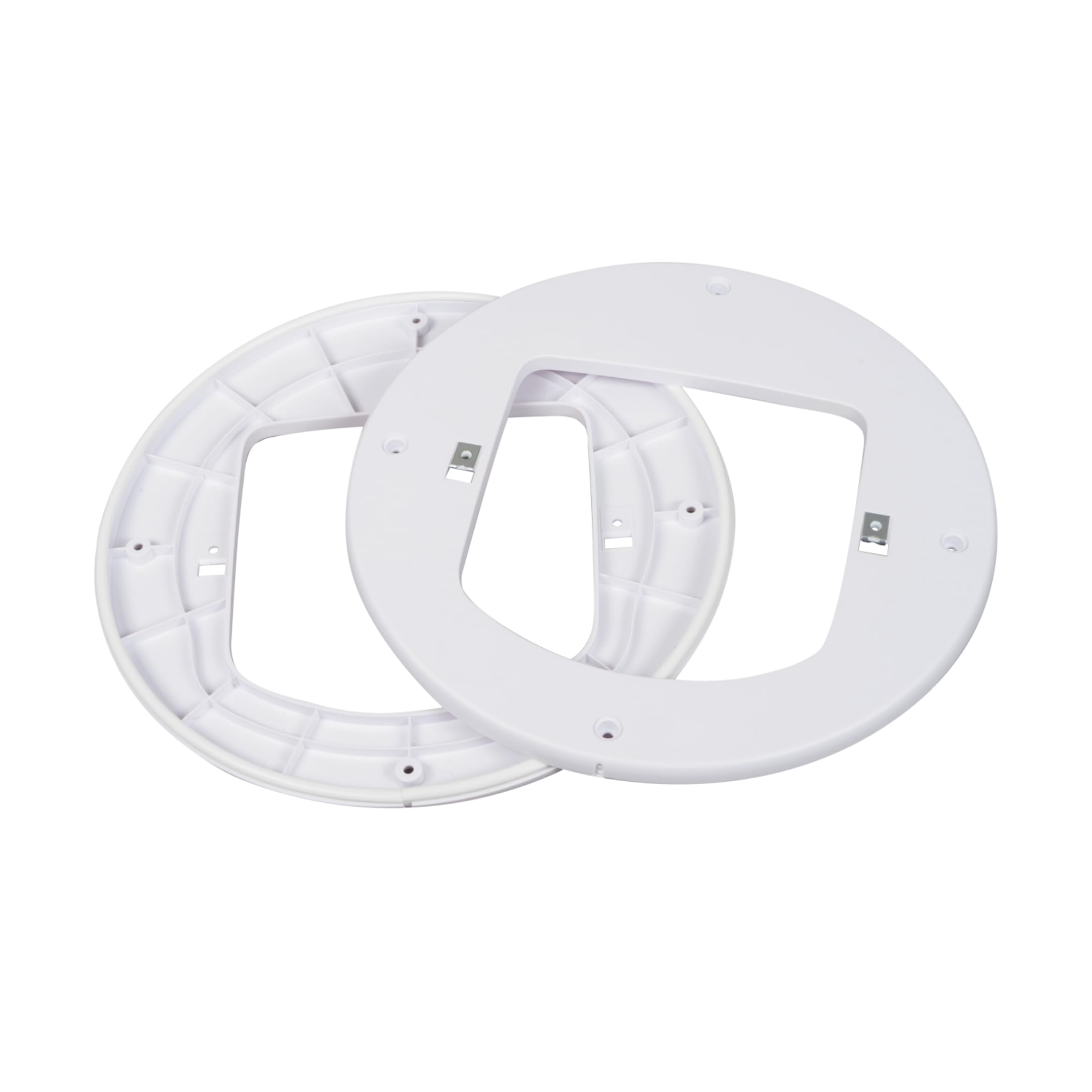 PetSafe - Installationsrahmen für Microchip & Manuell Verriegelnde Katzenklappe - Vielseitig, Energieeffizient, Einfache Installation - Weiß