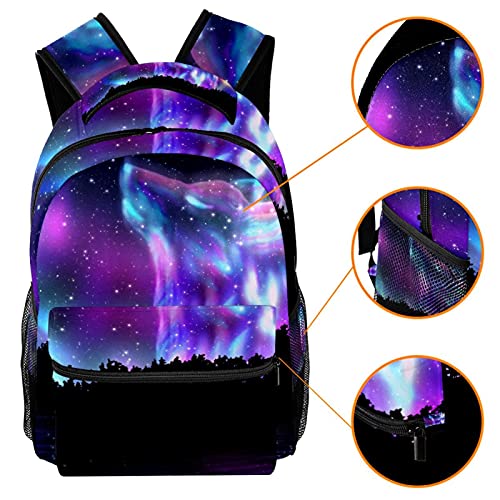 Mochilas ligeras de lobo galaxia para organizar equipaje de camping 3