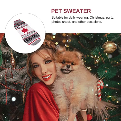 Disfraz de perro BESPORTBLE suéter navideño talla L miniatura 6