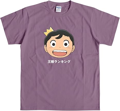 Amazon Co Jp 王様ランキング アニメ Tシャツ 男女兼用 綿 半袖 かわいい スポーツシャツ カジュアル カゲ 夏服 ボッジ アニメ グッズ Xxl 紫 ファッション Amazon Co Jp 王様ランキング アニメ Tシャツ 男女兼用 綿 半袖 かわいい スポーツシャツ カジュアル カゲ 夏服 ボッジ アニメ グッズ Xxl 紫 ファッション