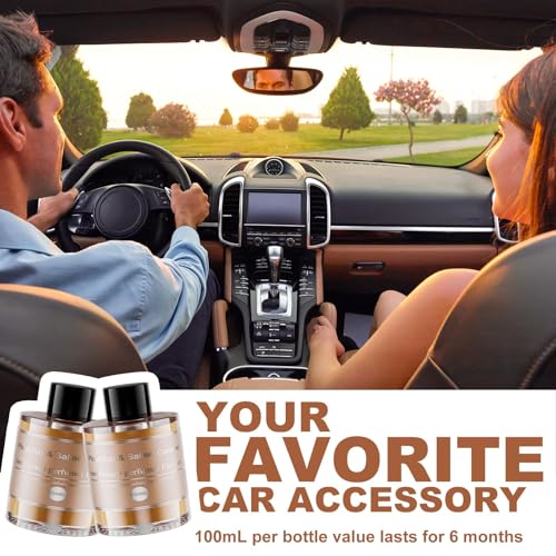 Image of Amor Lyris 3.5OZ /100ml Large Car Air Freshener Refill, CO01 /Dedicated Perfume Long Lasting Air Fragrance Essential Oil Diffuser 6 Months, Car Diffuser Refill Made of Natural Plant Extracts, Pistachio