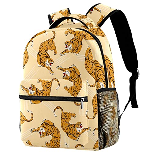 Sac à dos de voyage avec porte-bouteille motif pingouin de Noël