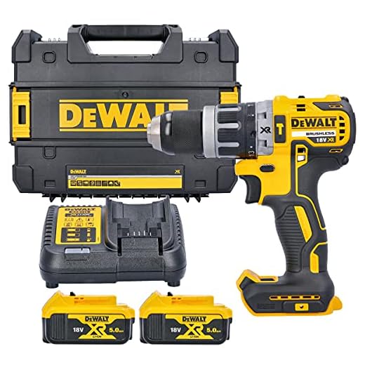 Dewalt XR Brushless Combi Drill Set