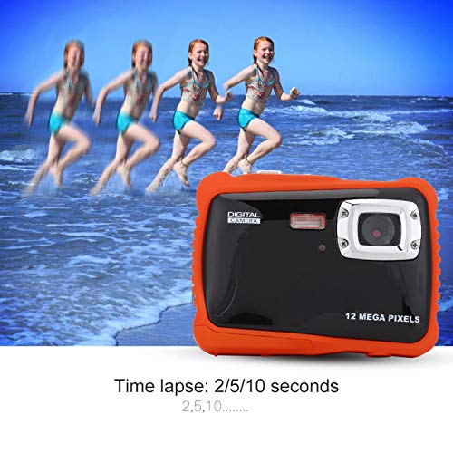 ciciglow wasserdichte Digitalkamera, 2 Zoll TFT HD-Bildschirm wasserdichte Kamera Eingebauter Lautsprecher wasserdichte Digitalkamera für – Bild 3