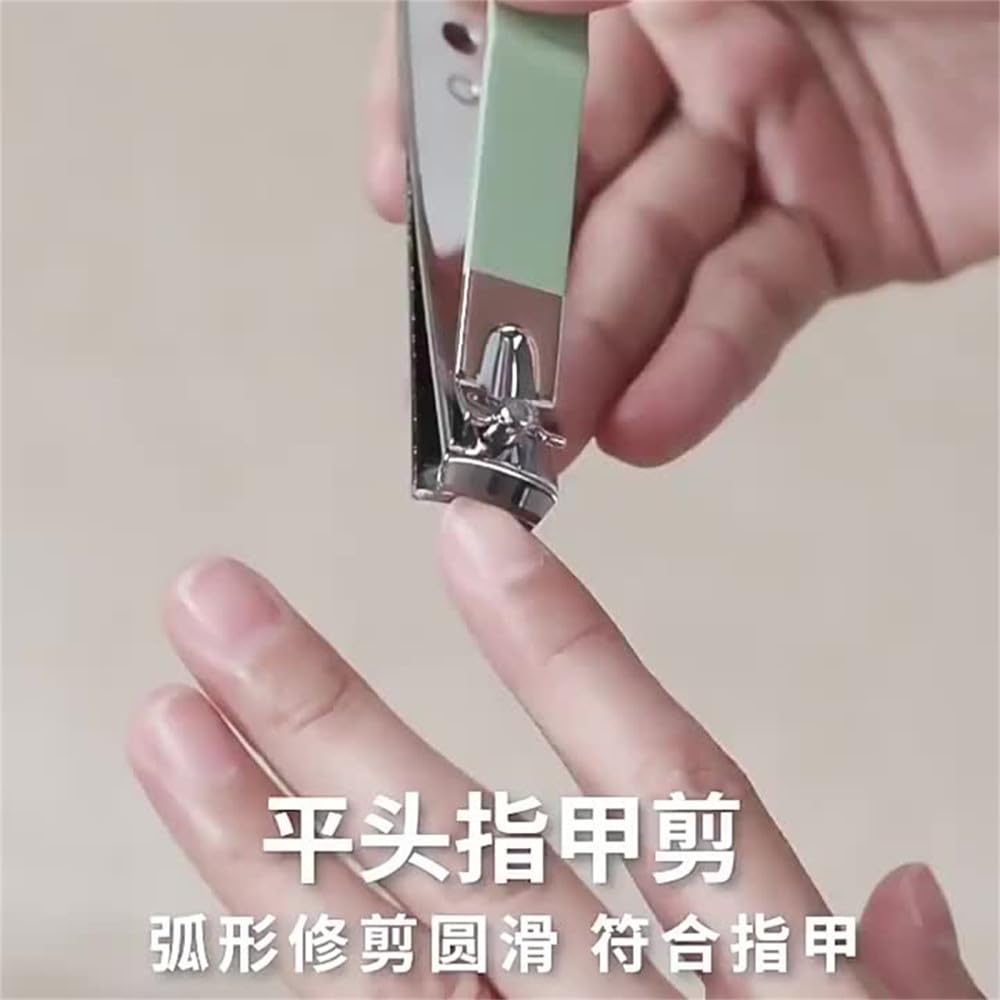 Nagelknipser Set, Edelstahl Maniküre und Pediküre Werkzeug Kit mit Cutters, Schere und Ohrlöffel für den Haushalt