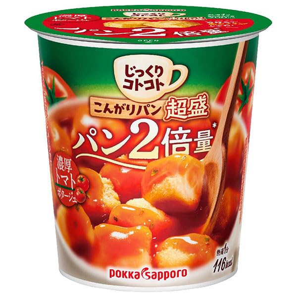 Amazon.co.jp: ポッカサッポロ じっくりコトコトこんがりパン超盛 濃厚