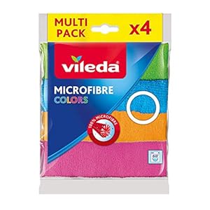 Vileda Microfibre Cloth 30x30cm 4pcs