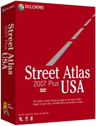 Street Atlas USA 2007 Plus DVD