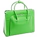 McKlein 94331 Lake Forest 94331- Green Leather Women s Case with Removable Sleeve