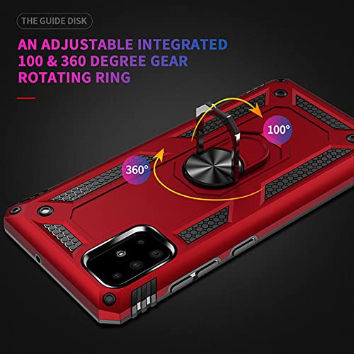 Coque antichoc Samsung S10 bague rotative protection écran renforcée