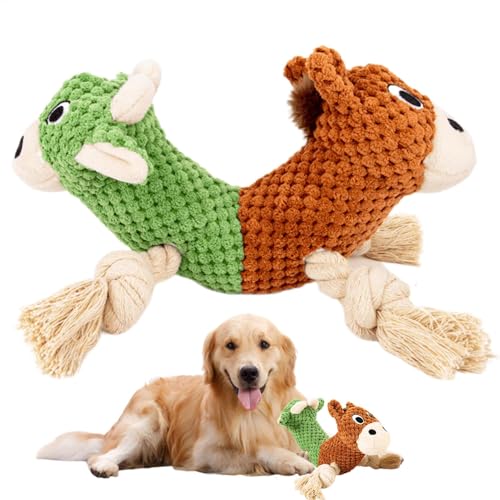 Soft Chew Rope for Dogs, Teething Dog Toy, Interactive Playtime, Sturdy Rope Design, Oral Health Support, Sound Feature, Small B