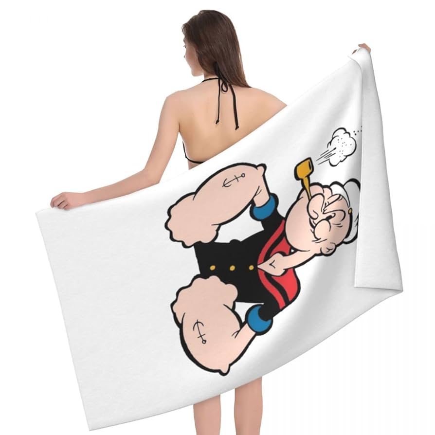 ポパイグッズコレクション ジャンボバスタオル ポパイグッズコレクション ジャンボバスタオル 61BCAw1pxeL