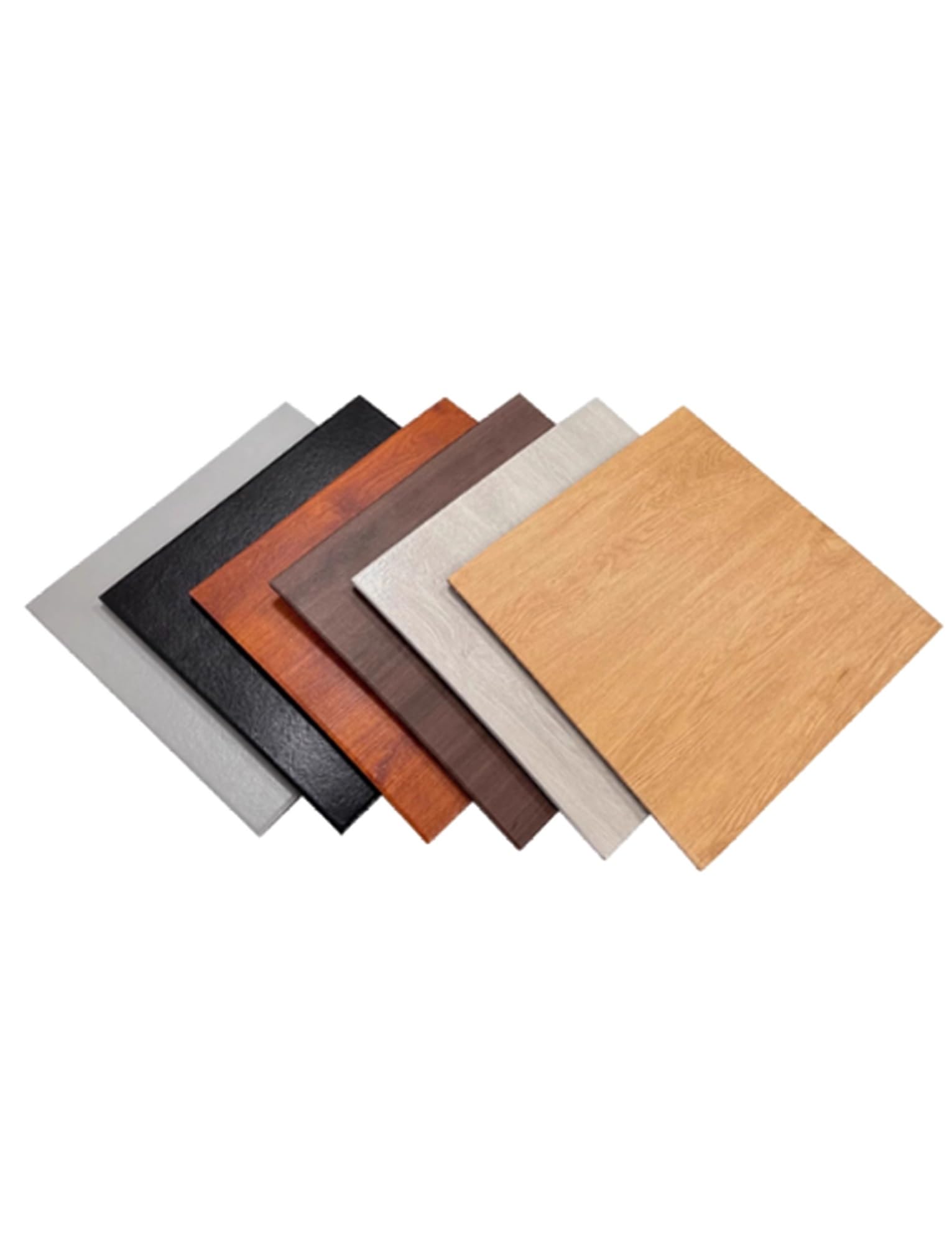 Gummi-Bodenmatte fürs Fitnessstudio, Bodenbelag fürs Fitnessstudio zu Hause, 50,8 x 50,8 cm, 0,8/1/1,2 Zoll dicke Matten for Trainingsgeräte, stoßdämpfend und geräuschlos, for Sportgeräte im Fitnessra