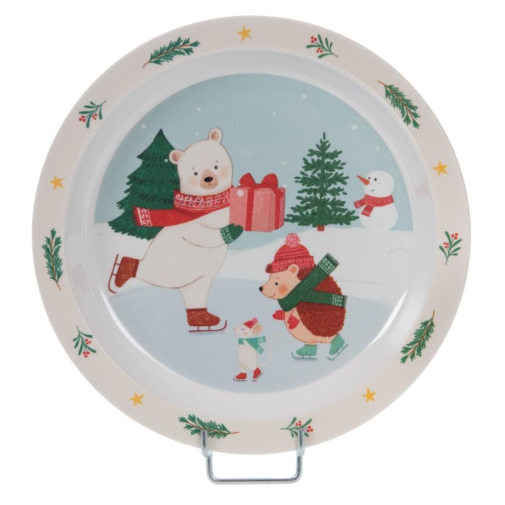 Amadeus - Coffret déjeuner 5 pièces hiver patinoire