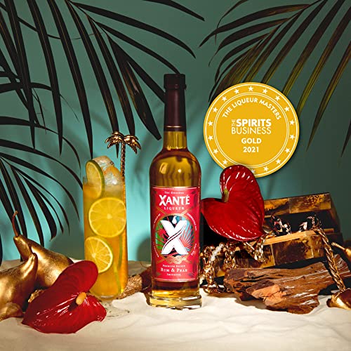 Xanté Rum & Pear eleganter Likör mit karibischem Rum und Birnengeschmack 0,5l (35% Vol.) – Bild 3