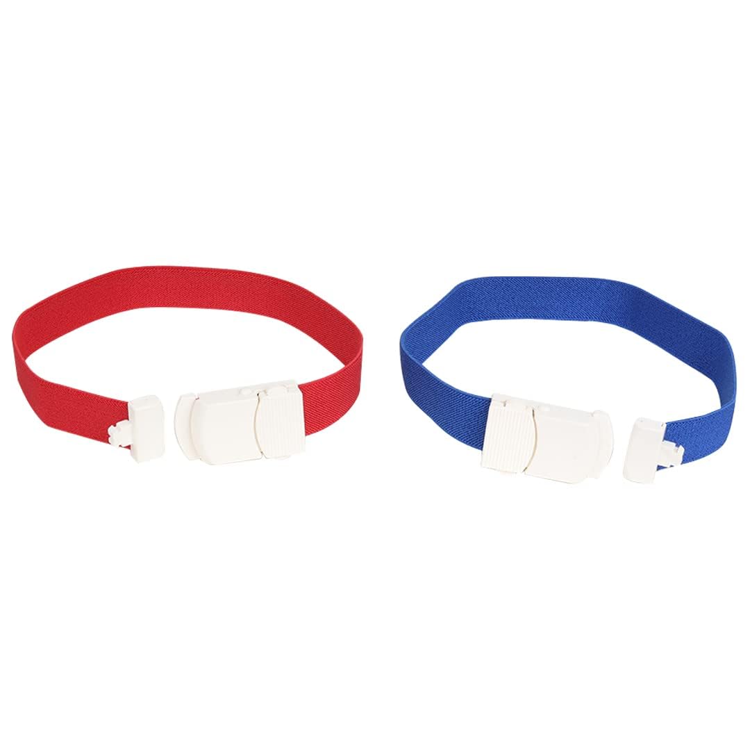 Emergency Tourniquet Belt for Bleeding Control, Elastic Medical First Aid Buckle Band with Plastic Buckle, Trauma Care and Sports Injury Equipment, (Colour May Vary)