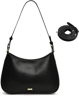 Women's Small Handbag, Black Shoulder Bag, PU Leather, Retro Armpit Bag, Y2k Fashio…