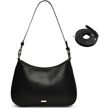 Women's Small Handbag Black Shoulder Bag PU Leather Retro Armpit Bag Y2k Fashion Shoulder Bags Mini Hobo Bag for Women Dating Party Shopping