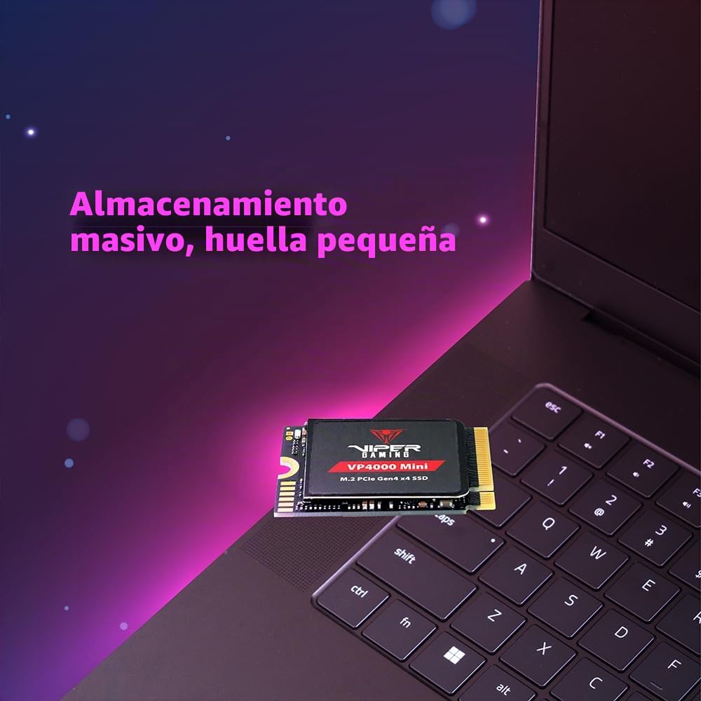 Patriot Memory Viper VP4000 Mini 500GB M.2 2230 PCIe Gen4 x4 SSD - Solid State Drive - VP4000M500GM23