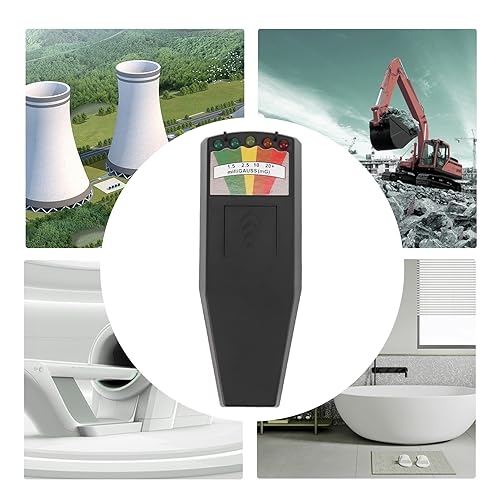 Image of Oumefar Nuclear Radiation Detector, Efficient Accurate Geiger Counter Multifunctional Portable for Industrial (Black)