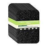 8 Pack Carbon Diaper Pail Deodorizer Filter,Coconut Odor Absorber Activated Carbon Filter Compatible with Dekor Classi/Plus Diaper Pail,Keeping House Air Fresh