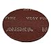 Mirka 18-241-447 Mirlon 6" Nonwoven Scuff Discs Pads Maroon VERY FINE