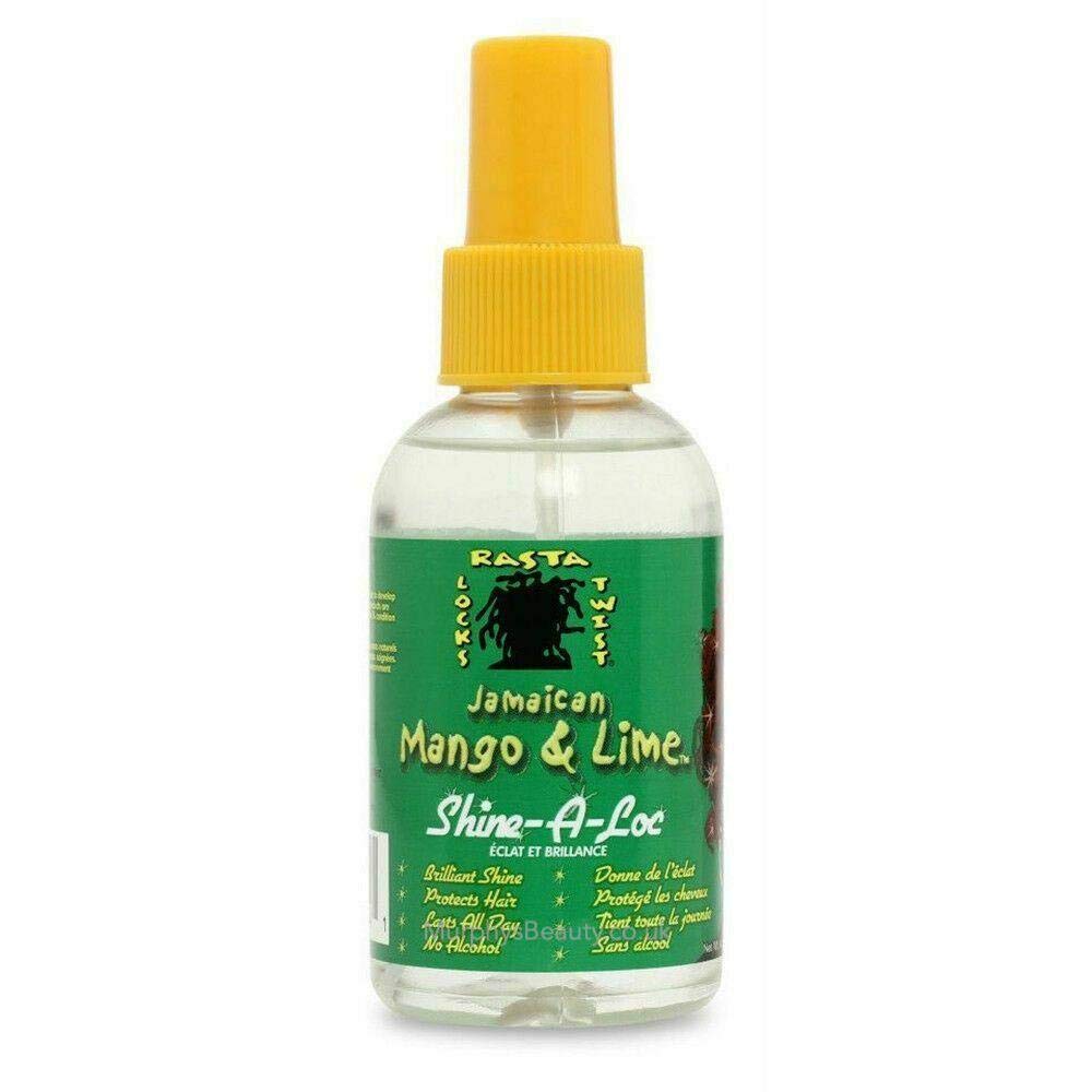 Jamaican Mango and Lime Shine A Loc, 4 Ounce