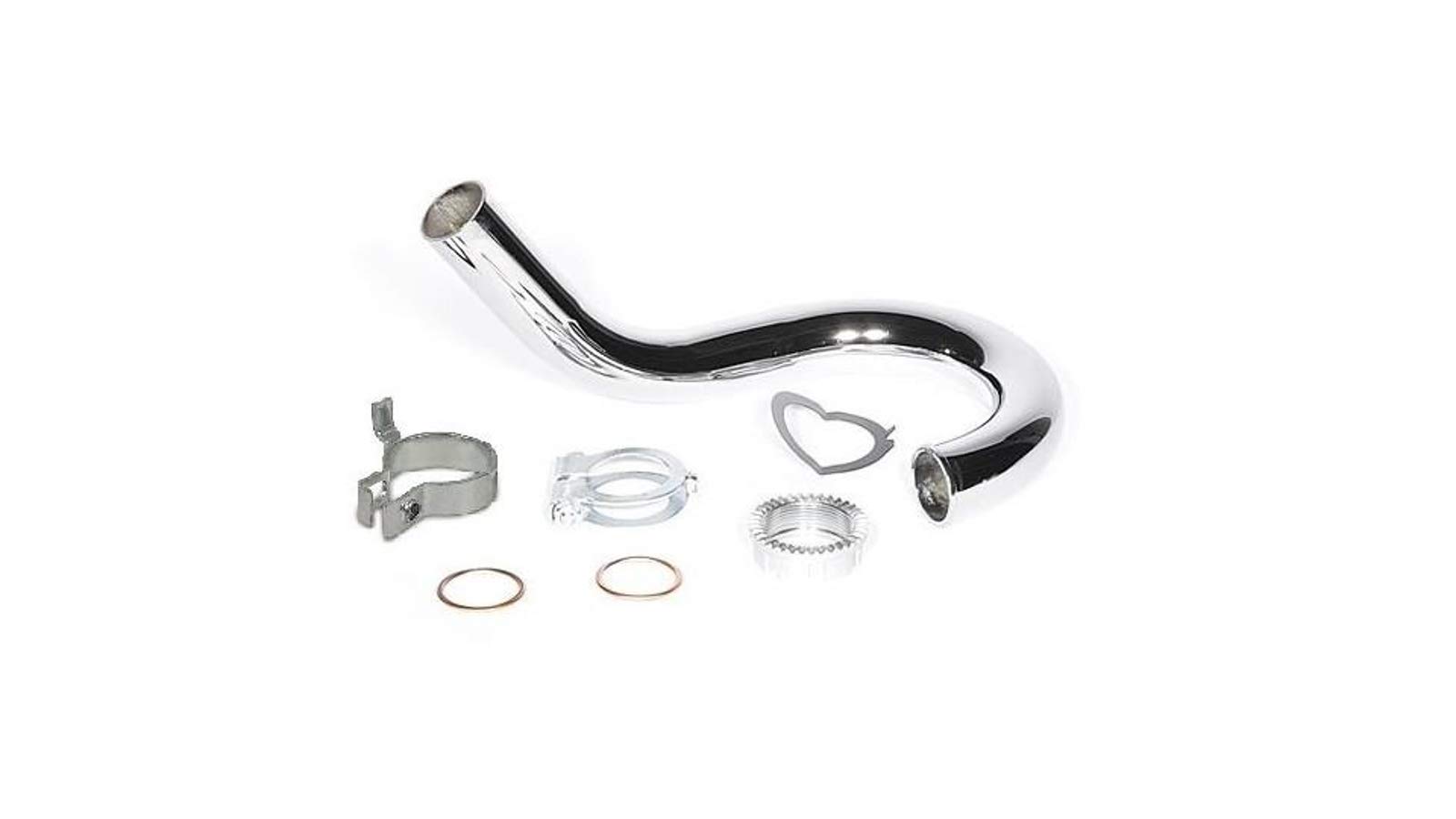 Set: Krümmer + Kleinteile passend für Simson* S51 Enduro, S70 Enduro