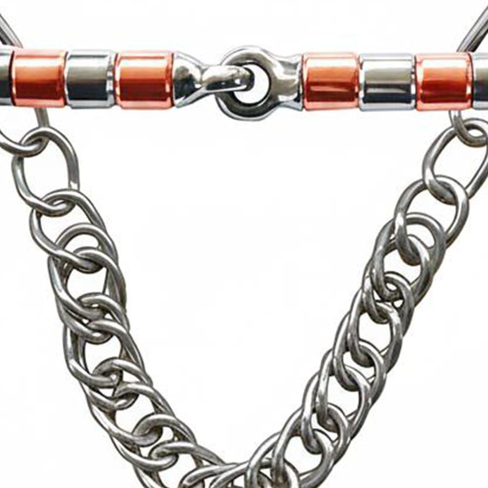 Morso per Cavallo in Acciaio Inossidabile, Morso a per Addestramento, Accessori per Finimenti Equitazione.