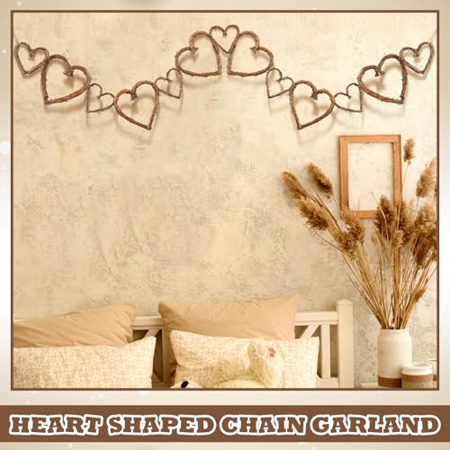 5-Feet-Christmas-Natural-Grapevine-Twig-Garland-Rustic-Heart-Star-Garland-Christmas-Valentines-Decor-Garland-for-Home-Farmhouse-Valentines-Day-Wedding-Christmas-Party-DecorationHeart 5 Feet Christmas Natural Grapevine Twig Garland Rustic Heart Star Garland Christmas Valentines Decor Garland for Home Farmhouse Valentines Day Wedding Christmas Party DecorationHeart