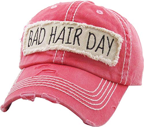 Image of Vacation Beach Camping Womens Baseball Cap Distressed Vintage Unconstructed Embroidered Patch Hat