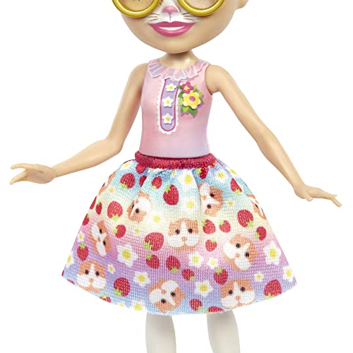 Set de Muñeca y Figuras Enchantimals Glee Guinea Pig 6 pulg miniatura 3