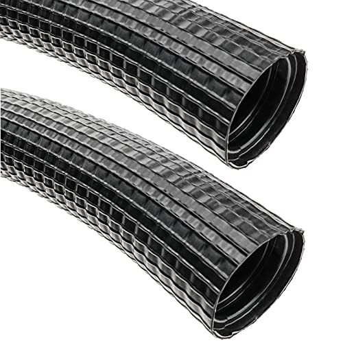 BeMatik - Tubo Corrugado Exterior M-32 10 m Negro