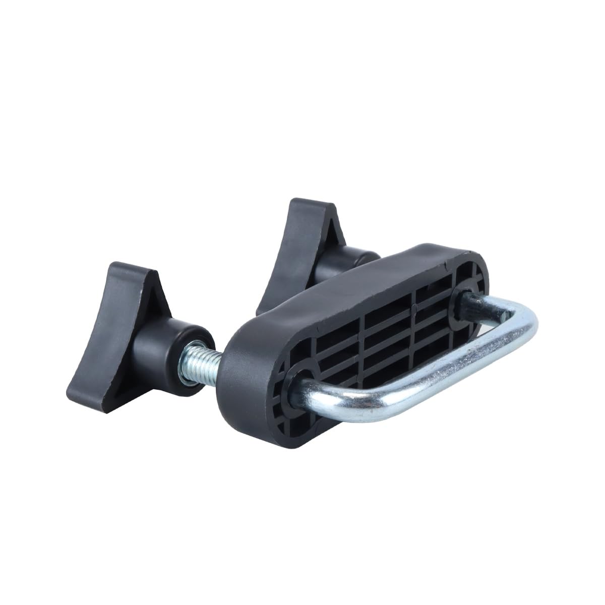 Lot de 4 supports de toit de voiture avec fixations de sécurité et boulons en U pour coffre de toit, adaptés aux porte-bagages de voiture (6 cm)