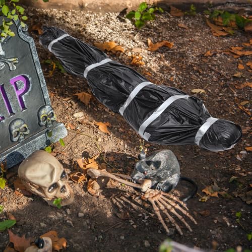 Cadáveres de Halloween de tamaño gigante y material ligero 5
