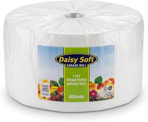 400m 1 Ply Kitchen Roll, Virgin Paper, 170mm wide, White