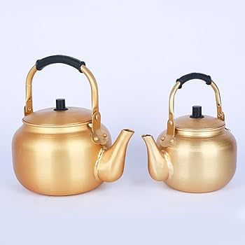 nitto日東アルミ製シルバーやかん15ℓ 特大サイズ アルミやかん/薬缶 NITTO やかん 昭和レトロ 15L大