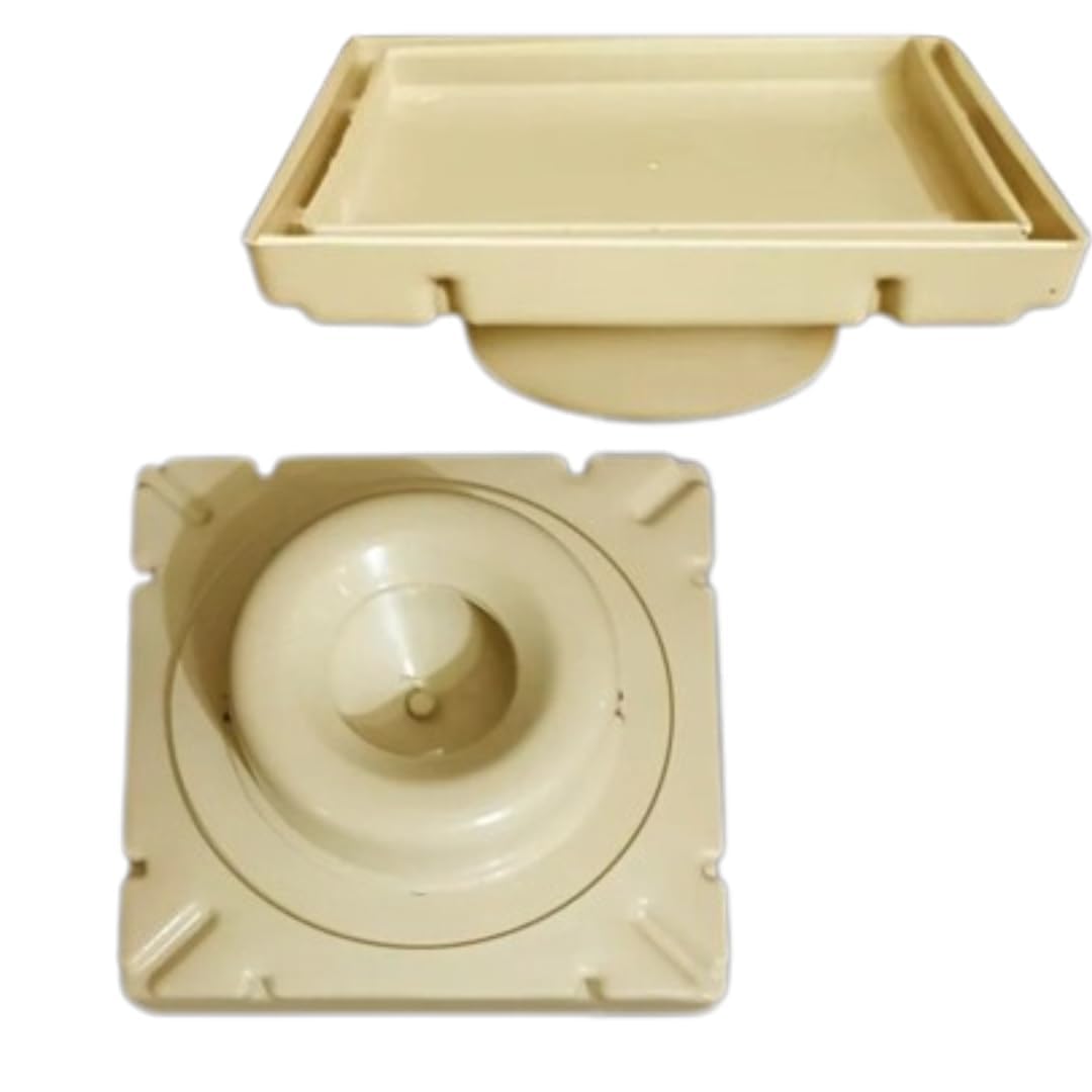 DEEGAA MART Tile Insert Floor Drain Water Drain ABS Plastic for Shower,Bathroom, Roof, Terrace, Balcony,Floor Drain, White (6 in x6 in) (1) (B0CMP7Q7Y8) Amazon Price History, Amazon Price Tracker