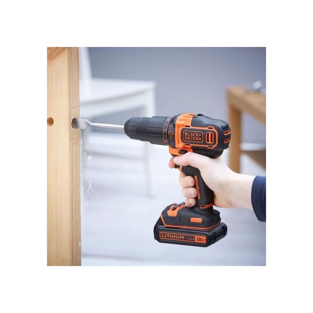 Black+Decker BDCHD18S32-QW Schlagbohrmaschine
