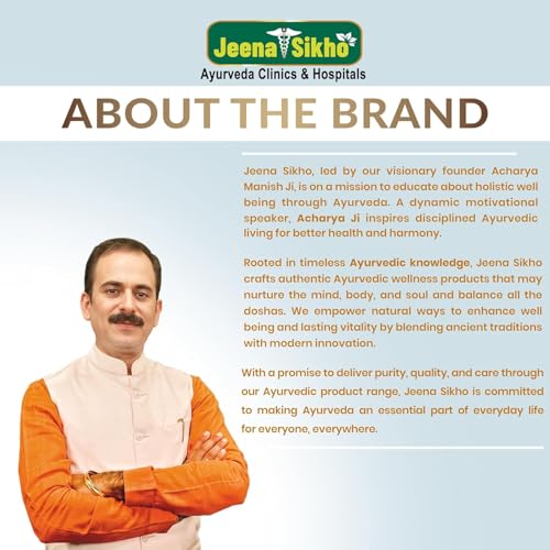Image of Jeena Sikho Ashwagandha Tablets | Increases Strength & Energy | Rejuvenates Mind and Body | Stress Relief | Immunity Booster | Rich in Antioxidants - 60 Vegetarian Tablets