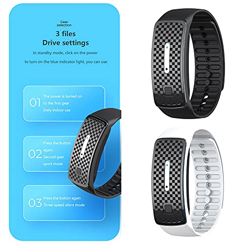 Mückenarmband JAWSEU Ultrasonic Mückenabwehrarmband mit USB-Aufladung