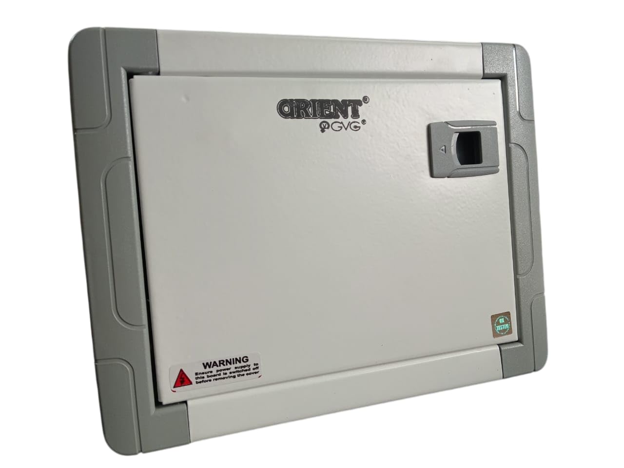 8 Way MCB Distribution Box, Double Door, Metal Body-image-9