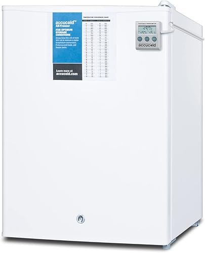 Miniatura 2 de Summit Appliance FS30L7PLUS2 - Congelador compacto con descongelación manual, termostato ajustable, estantes extraíbles, forro de puerta plana,