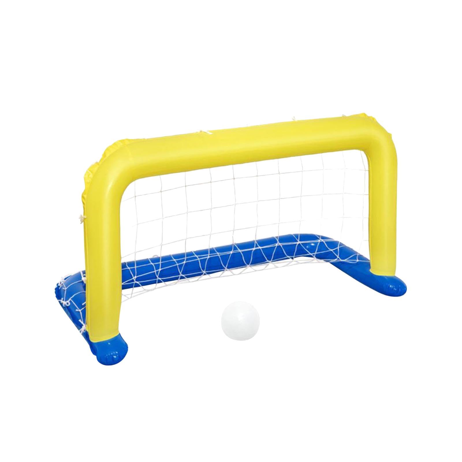 Aufblasbares Wasserballtor, Aufblasbares Wasserballspielset für Pool Und See