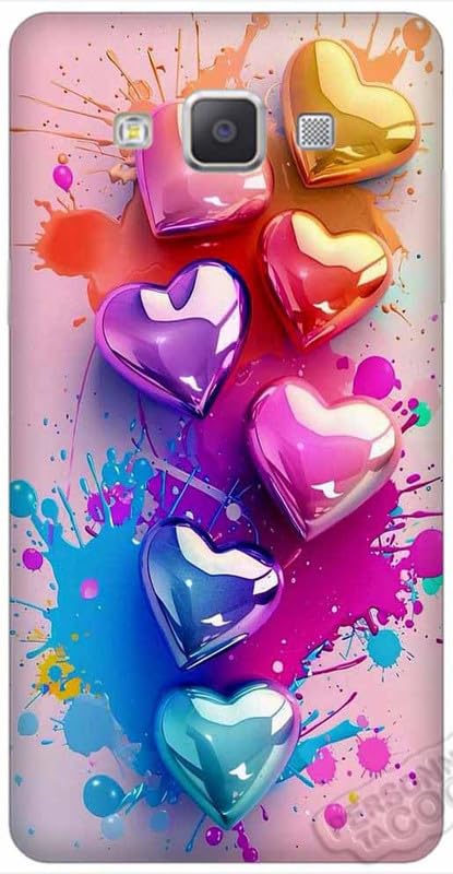 Cover custodia In Plastica Rigida Compatibile Con Samsung Galaxy A5,Design cuore