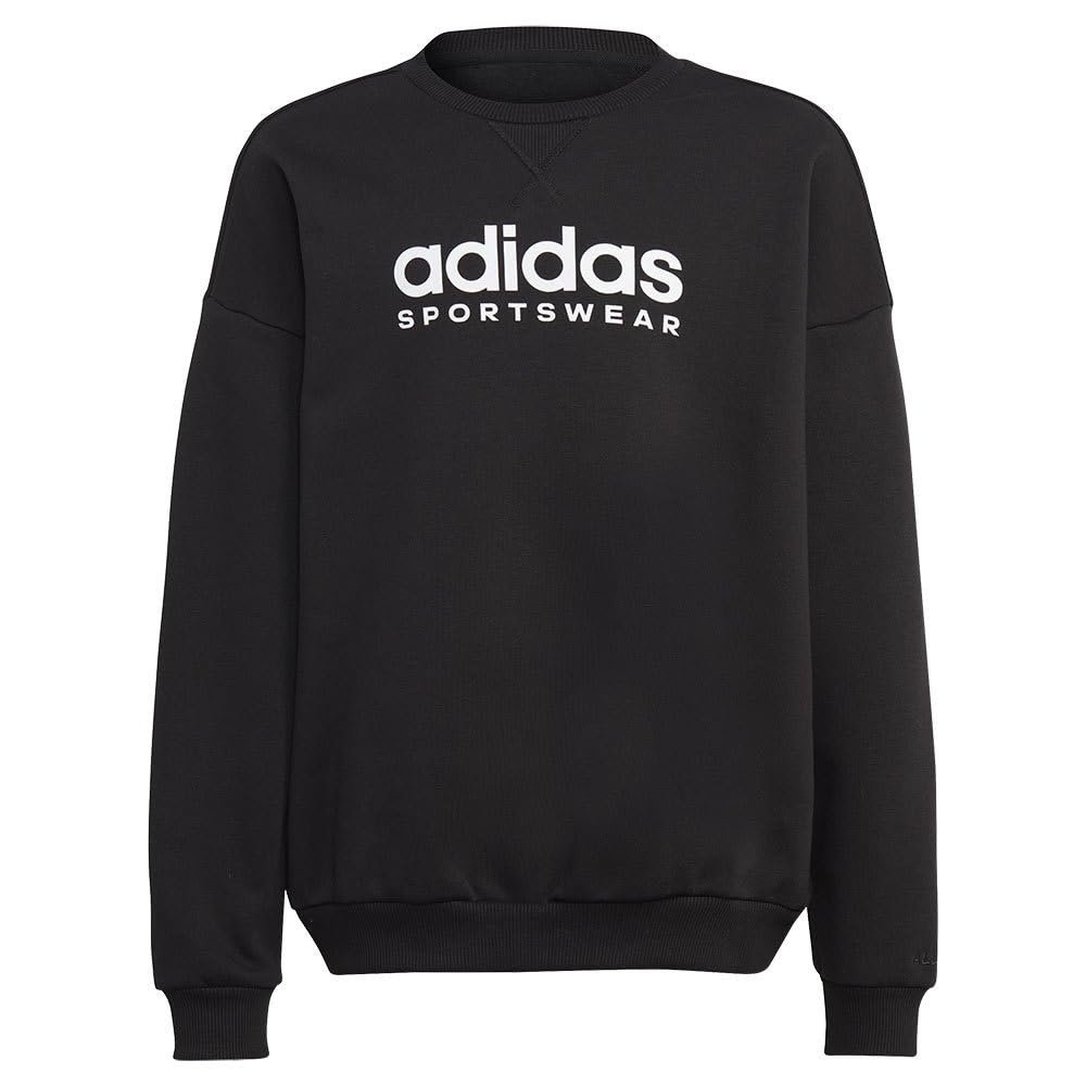 Adidas Unisex Black White Sweatshirt Brand Model J All Szn Crew